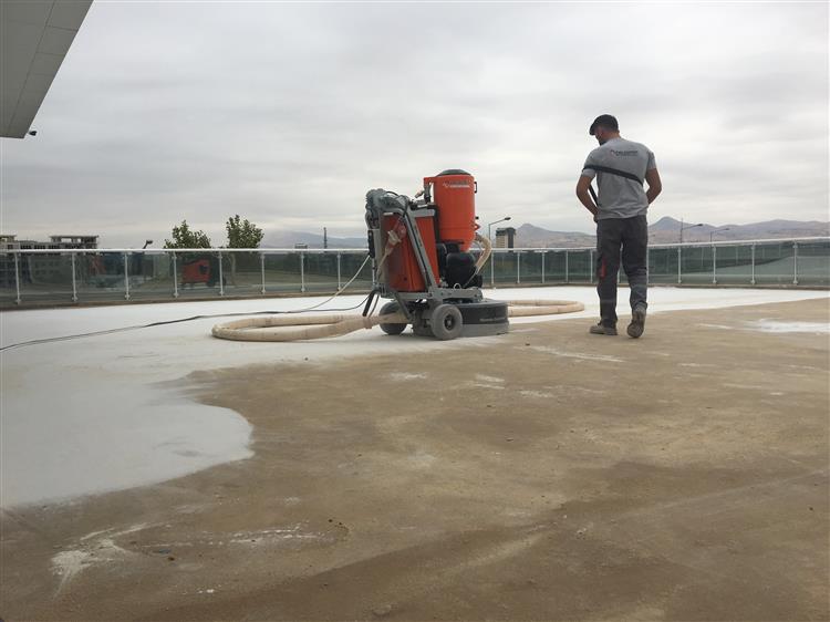 Beton Parlatma, Silme
